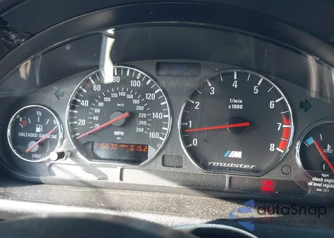 2000 BMW M z USA, uszkodzony, nr VIN WBSCK9344YLC92798